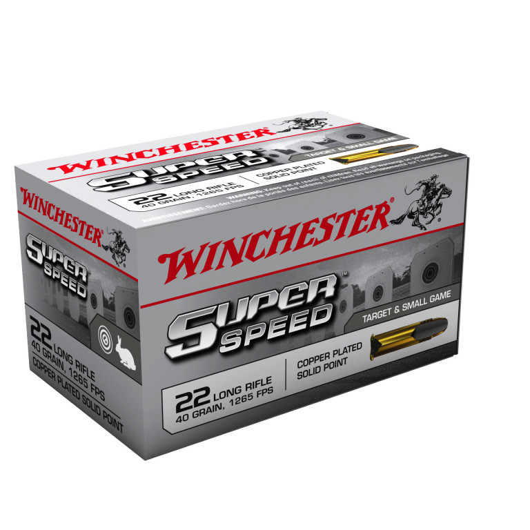 Cartouches 22 LR Winchester super speed - cartouche et ...