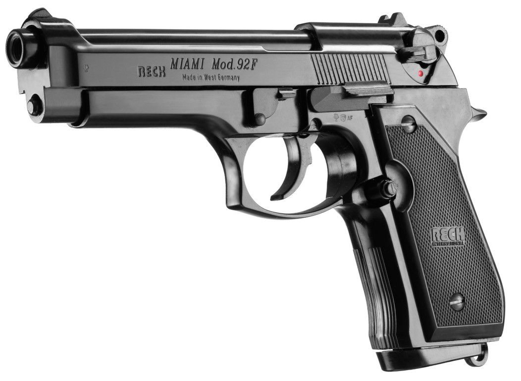 Pistolet d alarme Reck miami 92 f calibre 9mm - POLICE